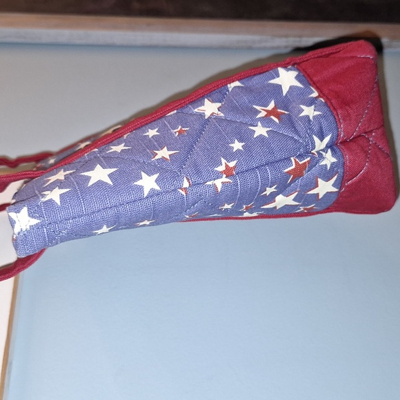 🇺🇸 Longaberger Americana tote/purse/handbag. Stars and stripes. - Picture 12 of 13